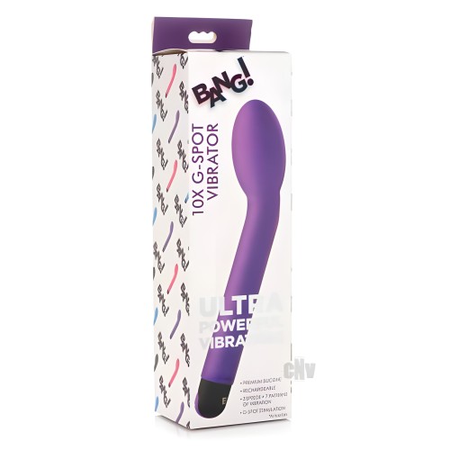Bang 10x Gspot Vibrator Purple