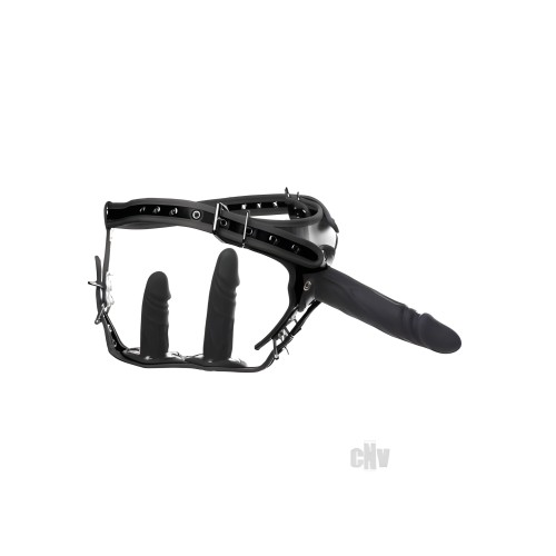 Strict Double Penetration Strap On Harness