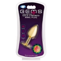 Cloud 9 Gems Gold Anal Plug Small
