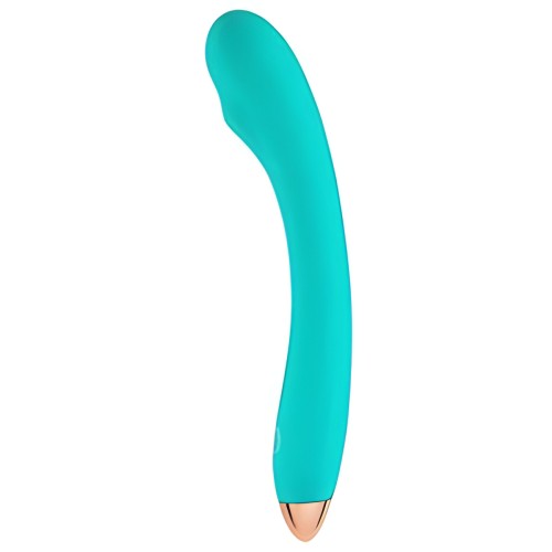 Cloud 9 G-Spot Slim 8 inches Vibrator - Teal Green