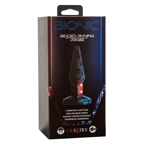 Sonda Rimming con Perlas Biónicas - Placer Intenso