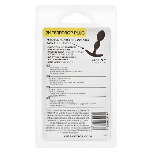 Plug Teardrop 2x Boundless - Silicona Premium