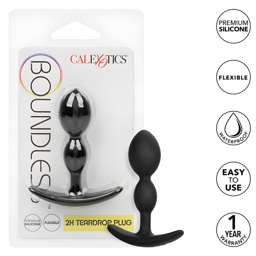 Boundless 2x Teardrop Plug - Premium Silicone