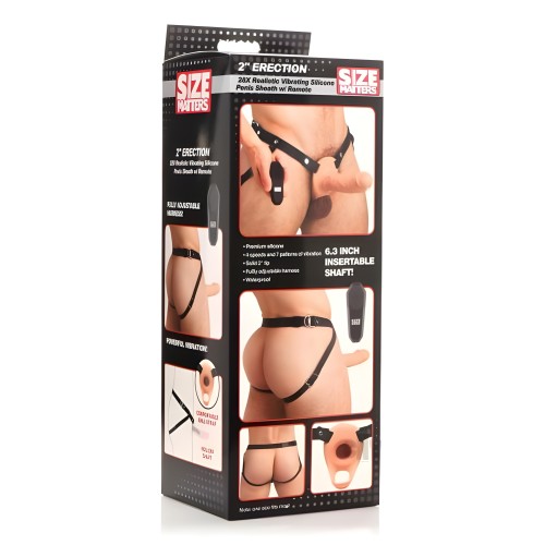 Size Matters 2 Erección 28x Realista Claro