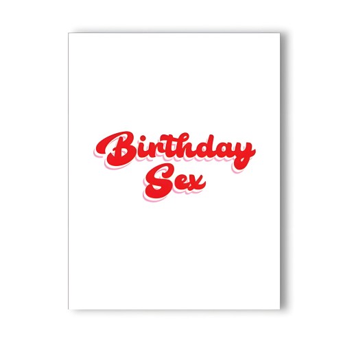 Tarjeta de Cumpleaños Traviesa