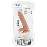 Dildo Cloud 9 Dual Density de 6 pulgadas con Testículos