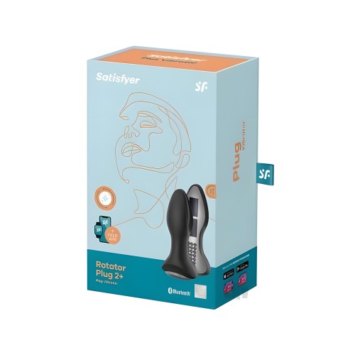 Plug Rotatorio Satisfyer 2 Plus - Negro