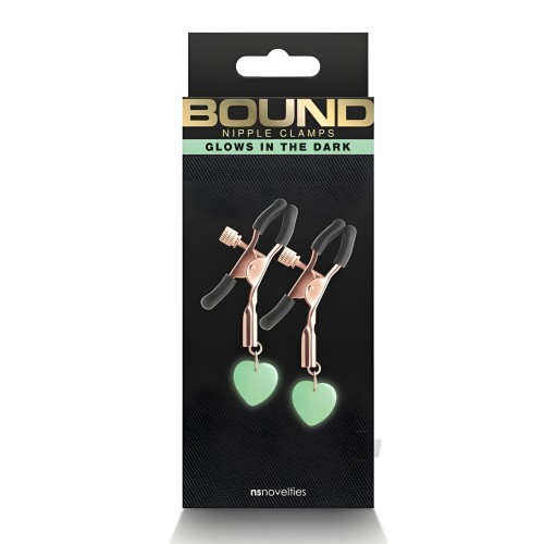 Bound Nipple Clamps G3 - Rose Gold