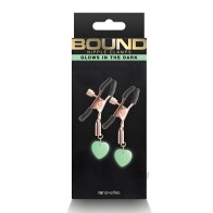 Bound Nipple Clamps G3 - Rose Gold