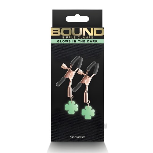 Bound Nipple Clamps G4 Rose Gold
