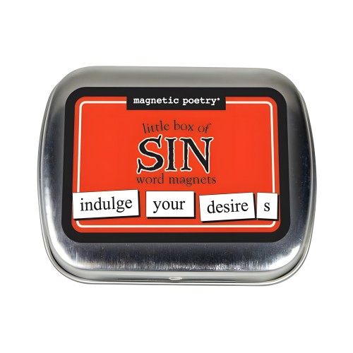 Magnéticos de Poesía Magnética Little Box Of Sin | Diversión Creativa
