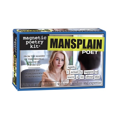 Kit de Poesía Magnética: Mansplain Poet