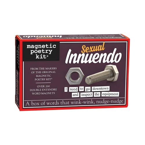 Kit de Poesía Magnética: Edición Innuendo Sexual