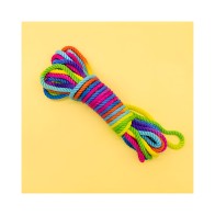 Emojibator Unicorn Rainbow Bondage Rope 26.25 Ft.