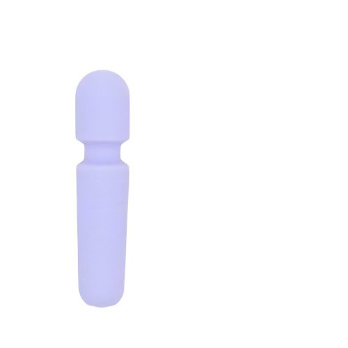Emojibator Tiny Wand Vibrator Lavender