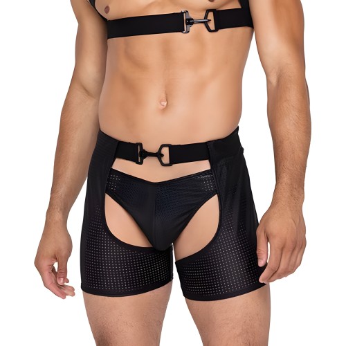 Tanga Master con Bolsillo Contorneado - Negro - Pequeño