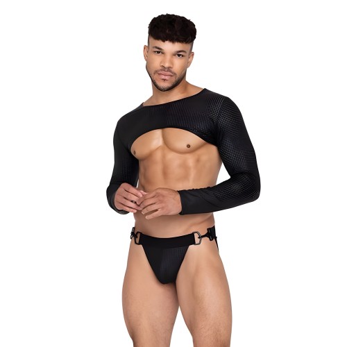 Master Crop Top Negro XL