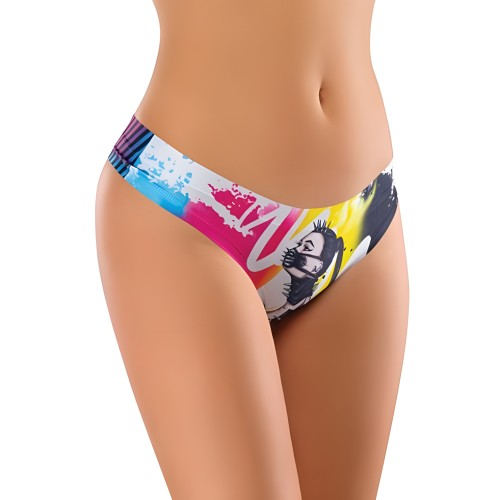 Mememe Cabal Margot Printed Thong M
