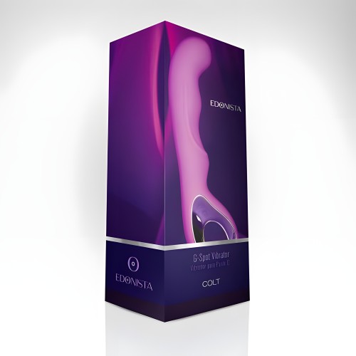 Vibrador G-spot Edonista Colt Púrpura