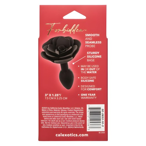 Plug Anal Pequeño Forbidden Rose - Comodidad y Estilo