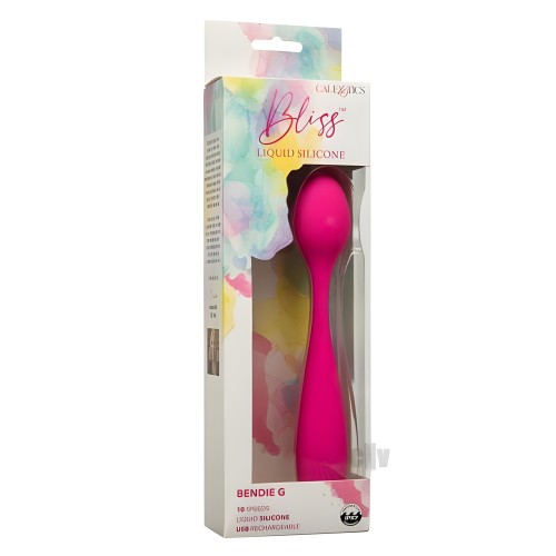 Bendable G-Spot Vibrator - Bliss Liquid Silicone