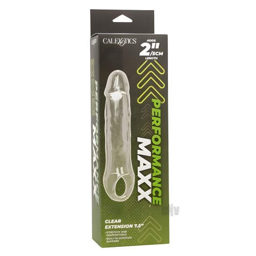 Extensión Transparente Performance Maxx 7.5 - Mejora el Placer