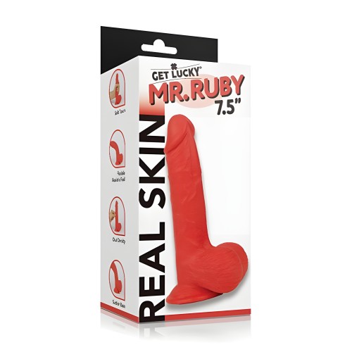 Get Lucky Mr. Ruby - Dildo de Doble Capa
