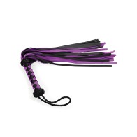 Plesur 22" Leather Flogger - Whips & Paddles