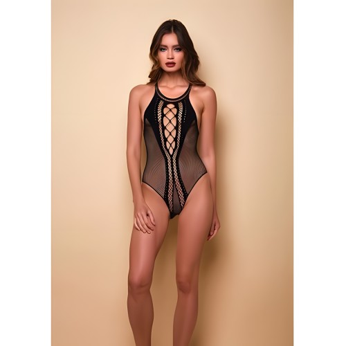 Lights Off Halter Neck Teddy - Alluring & Sexy