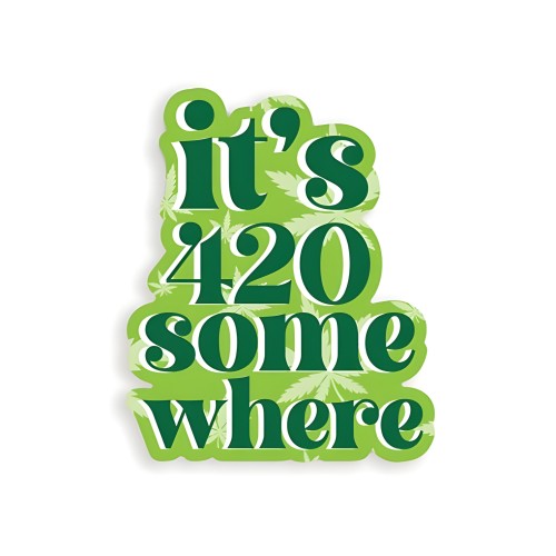 Sticker 420 - Paquete de 3