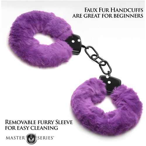 Ms Cuffed In Fur Purple