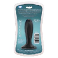 Anal Play Silicone Groove - Tapered Butt Plug