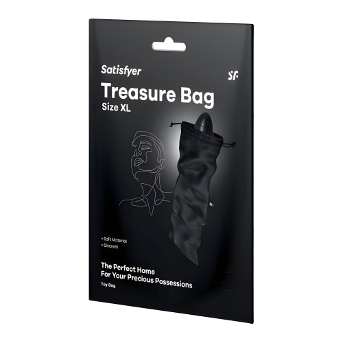 Satisfyer Treasure Bag Xl Black