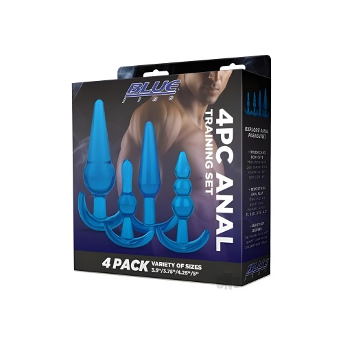 Blue Line Anal Training Set 4pc Blue