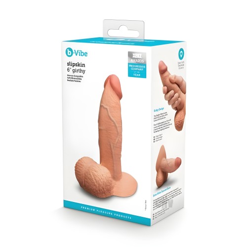 B-vibe Slipskin Dildo - Realista y Seguro
