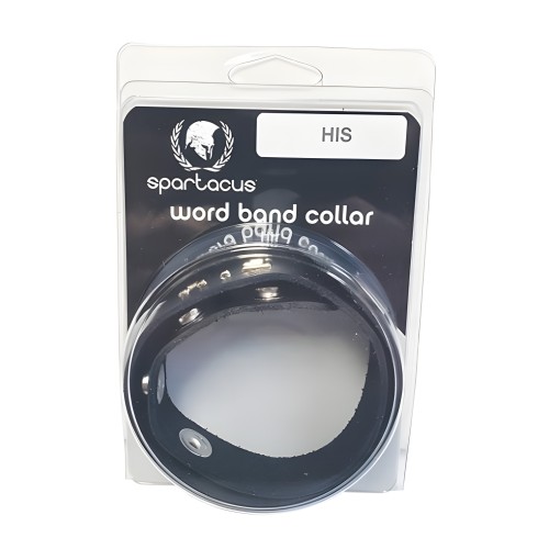 Spartacus His Leather Collar - Durable and Elegant