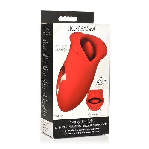 Lickgasm Kiss Tell Mini - Intense Pleasure