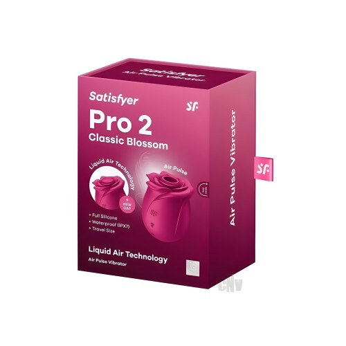 Satisfyer Pro 2 Classic Flor Roja