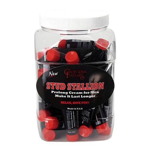 Crema Prolongadora Stud Stallion para Hombres - 0.05 Oz