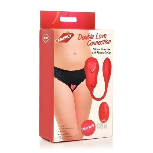 Vibrador de Panty Doble Love Connection