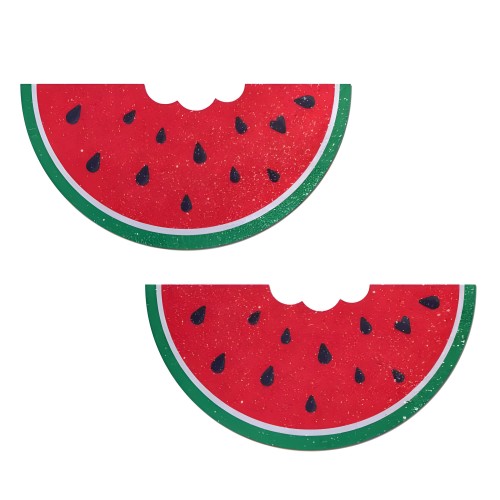 Pastease Sandía Con Mordisco Glitter Terciopelo