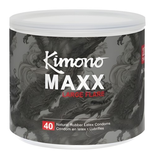 Condones Kimono Maxx Grande Flare 40ct