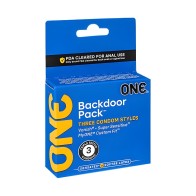 Pack de 3 Condones One Backdoor