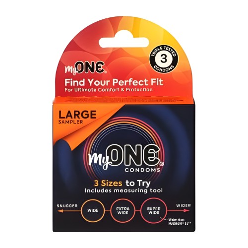 Myone Large Sampler - 3 Condoms