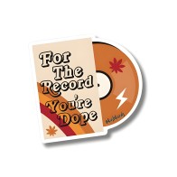 For The Record Sticker Pack - 3 Pieces