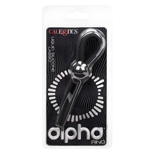 Alpha Liquid Silicone Lasso Cock Ring