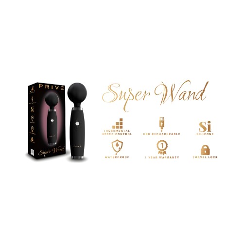 Prive Super Wand - Intense Vibration