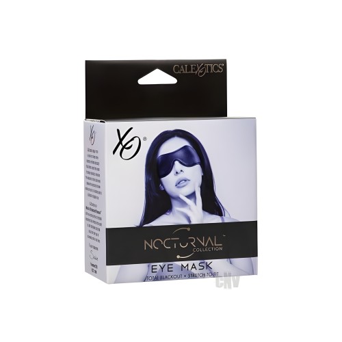 Máscara de Ojos Ajustable Nocturnal Collection - Negra