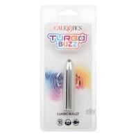 Turbo Buzz Classic Bullet Silver - Discreet Vibe