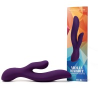 Rabbit Vibrator Wild Pop Vibe Molly - Purple
